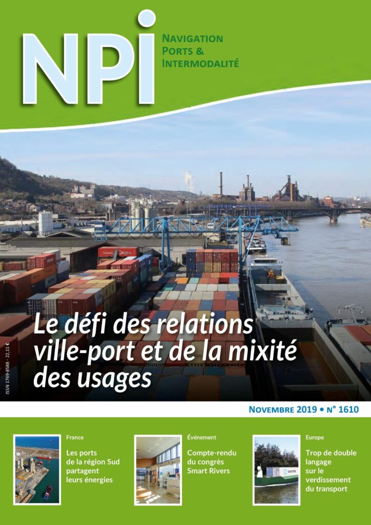 City Port relations make the front page of the magazine NPI!