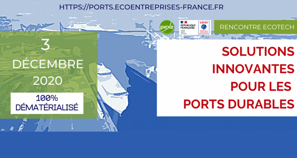 Participez aux rencontres solutions innovantes pour les ports durables