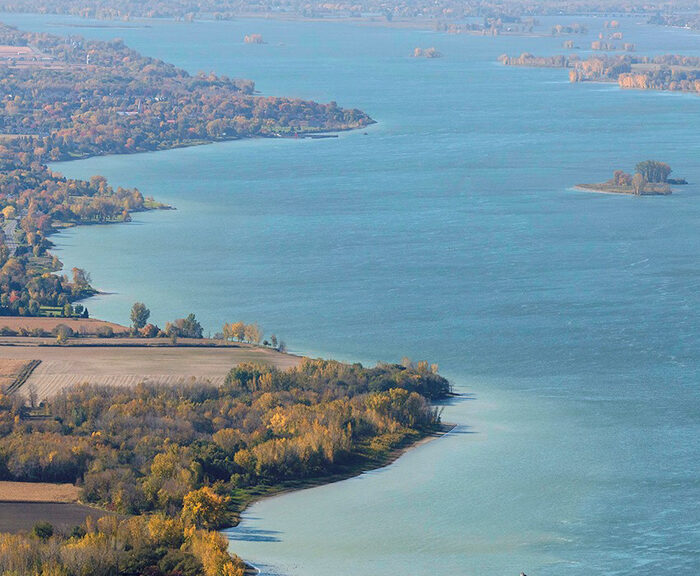 Montreal river landscape