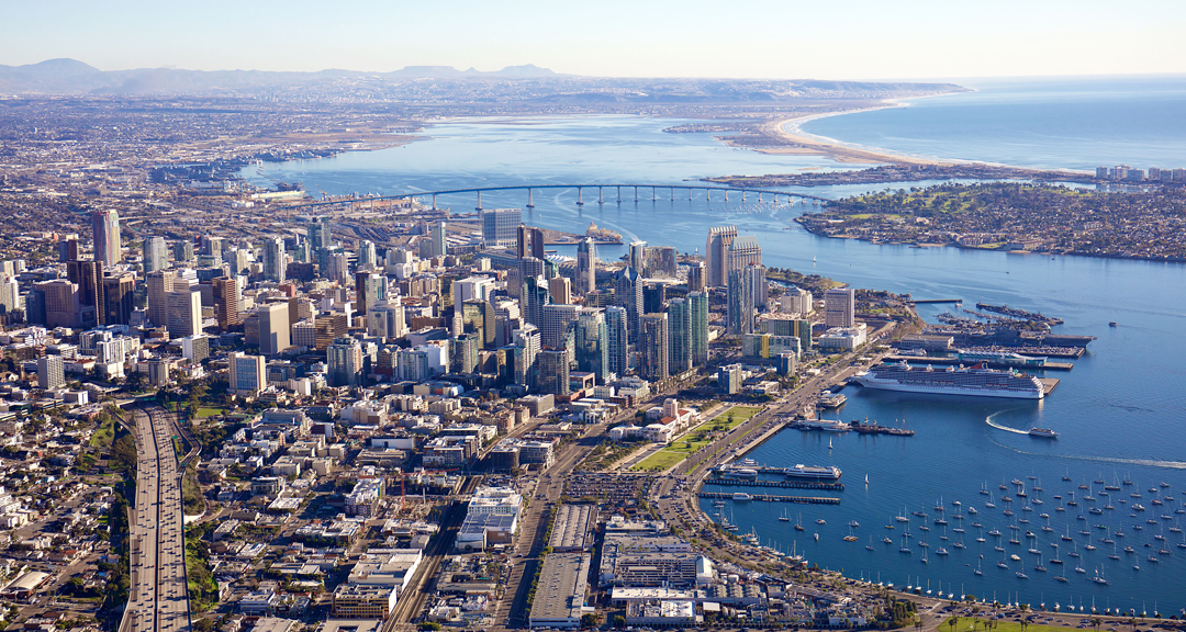 Renewed efforts for climate and coastal resiliency and cleaner air in San Diego (USA).