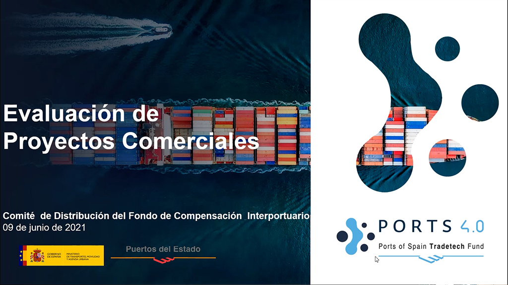 9 proyectos innovadores recibirán 4 millones de euros del Fondo español Puertos 4.0