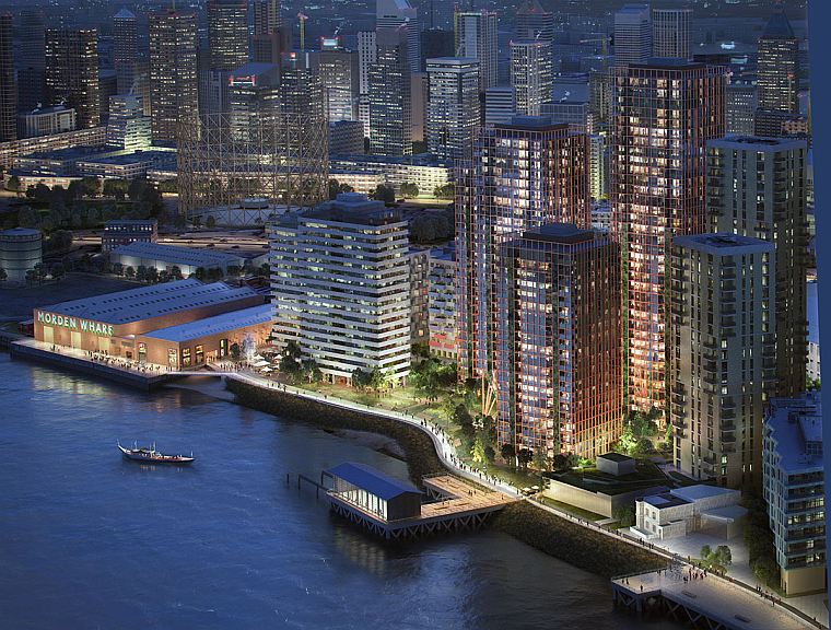 Londres: industrias creativas y acceso al río en Greenwich