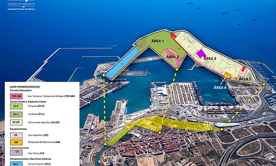 Valence (Espagne) : appel d&rsquo;offres pour la zone Sud du port