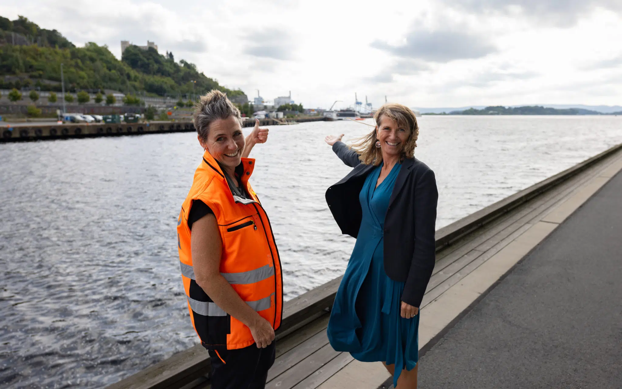 Développement du quartier Gronlikaia dans le fjord d&rsquo;Oslo