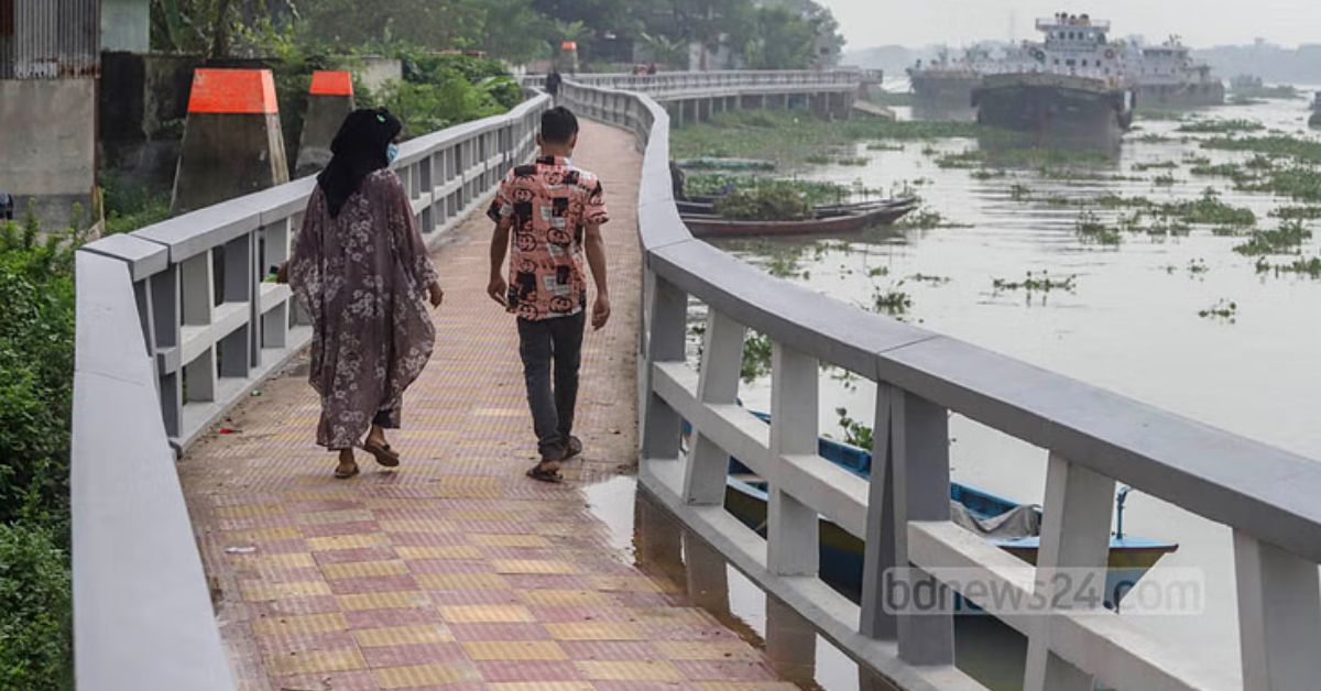 L&rsquo;autorité du transport fluvial du Bangladesh construit des promenades le long des fleuves