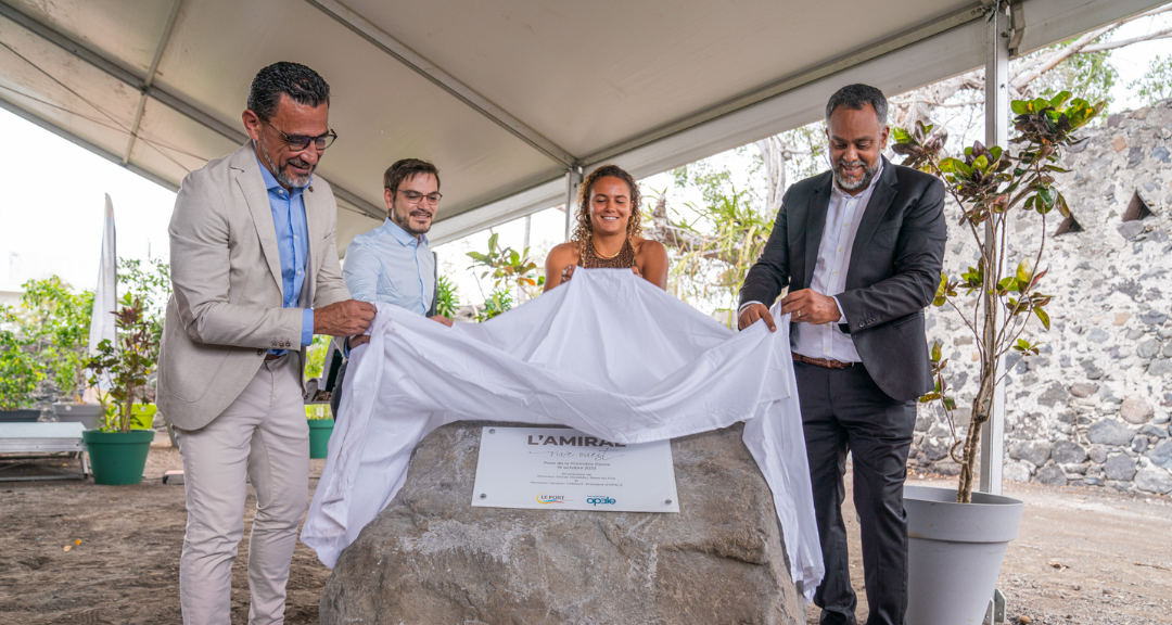 Isla de Reunión: inauguración del “Amiral”, primera fase de la rehabilitación del borde costero de Le Port