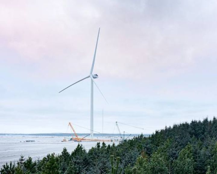 Thyborøn envisage de développer le tourisme industriel avec une éolienne offshore