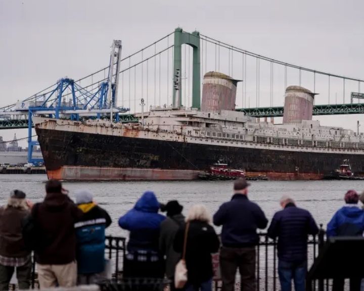 A historic ocean liner set to become the world’s biggest artificial reef