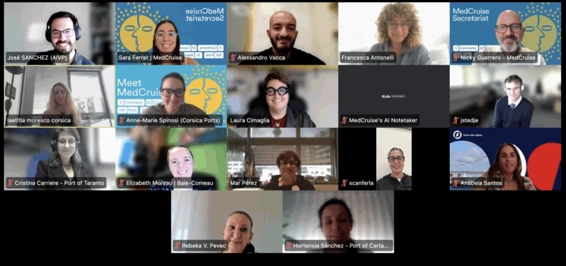 El Grupo de Trabajo AIVP–MedCruise impulsa el diálogo sostenible entre puertos y ciudades: Tarento elegida como próximo puerto anfitrión
