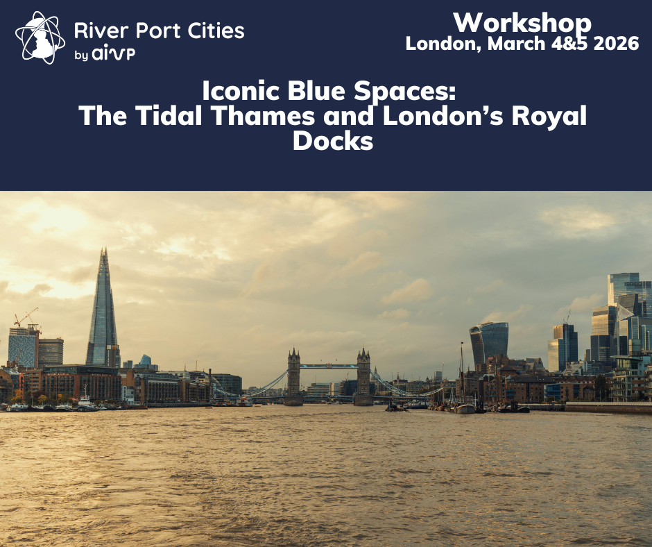The River Port Cities working group sets off to discover London