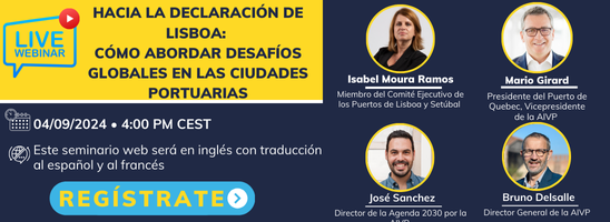 Panorama Ciudad Puerto: Nuestro servicio semanal de monitorización estratégica de la actualidad Ciudad Puerto reservado para los miembros de la AIVP