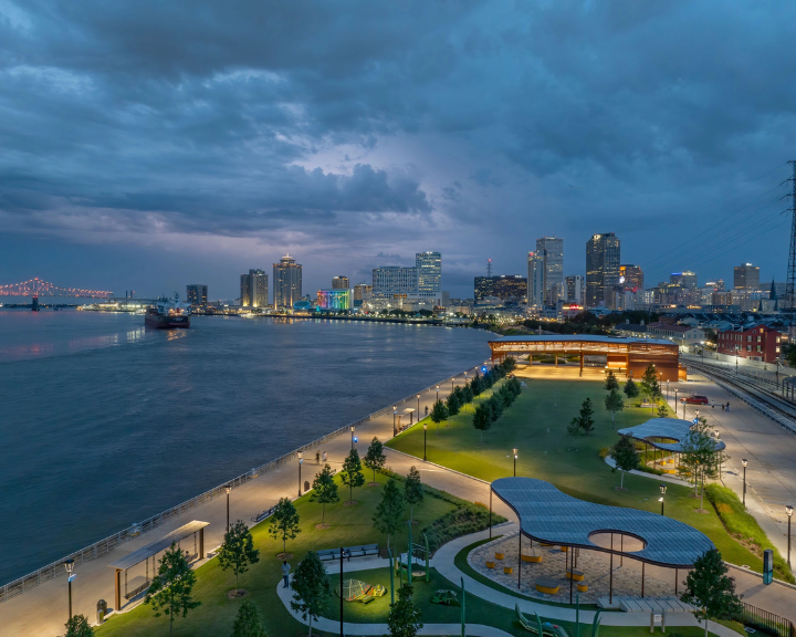 La revitalización de la ribera de Nueva Orleans